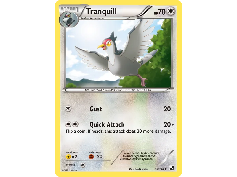 Tranquill (Reverse Holo)