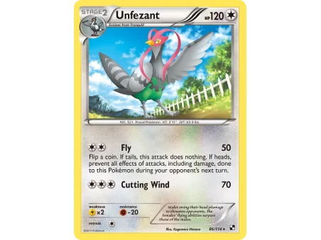 Unfezant (Reverse Holo)
