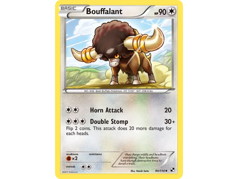 Bouffalant (Reverse Holo)