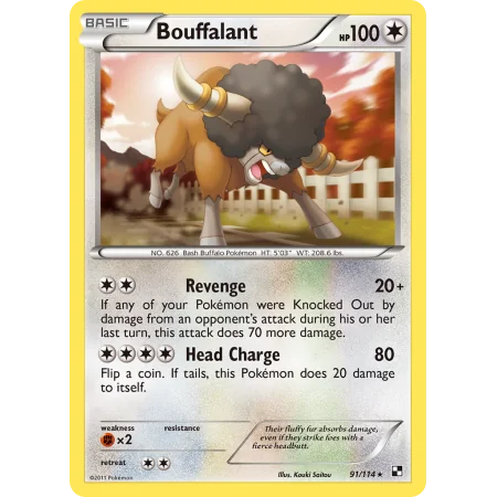 Bouffalant (Reverse Holo)