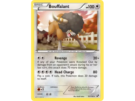 Bouffalant (Reverse Holo)