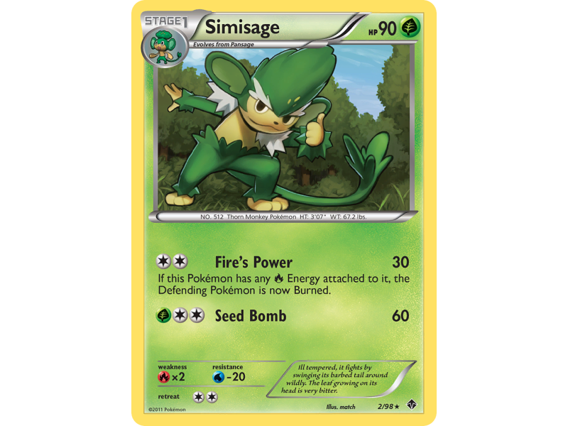 Simisage (Reverse Holo)