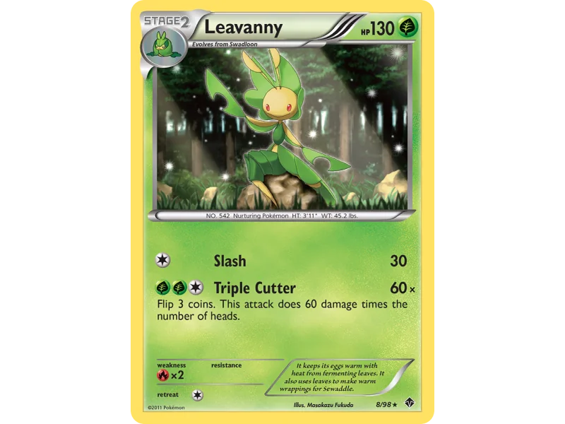 Leavanny (Reverse Holo)