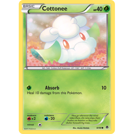 Cottonee (Reverse Holo)