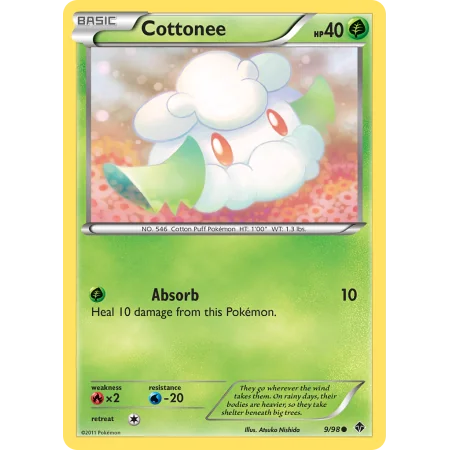 Cottonee (Reverse Holo)
