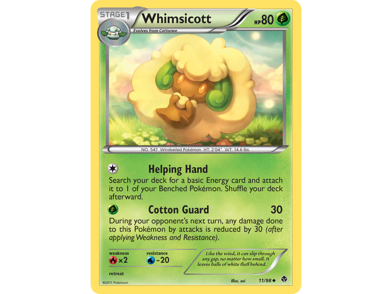 Whimsicott (Reverse Holo)