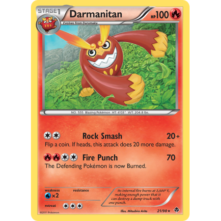 Darmanitan (Reverse Holo)