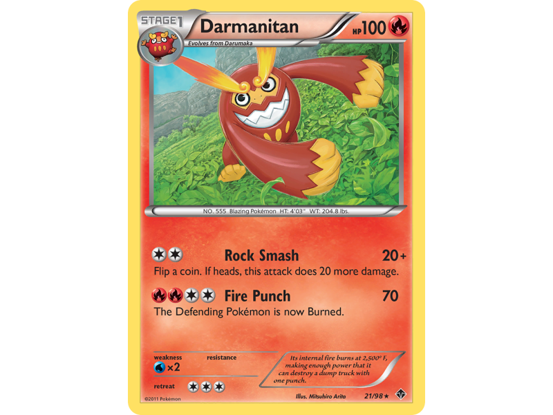 Darmanitan (Reverse Holo)