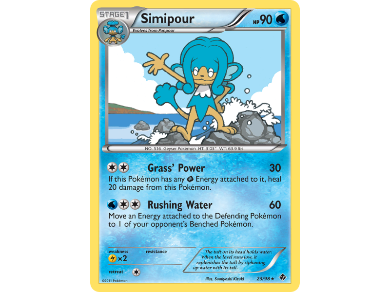 Simipour (Reverse Holo)