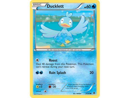 Ducklett (Reverse Holo)