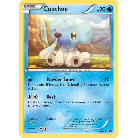 Cubchoo (Reverse Holo)