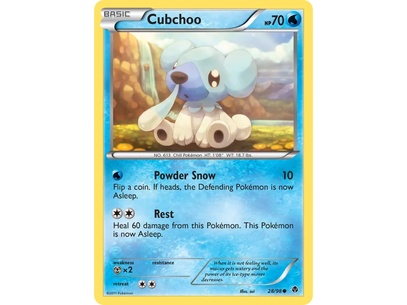 Cubchoo (Reverse Holo)