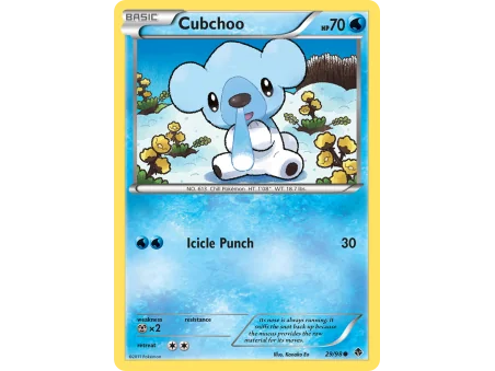 Cubchoo (Reverse Holo)