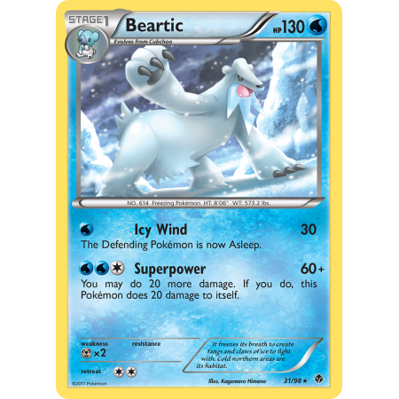 Beartic (Reverse Holo)