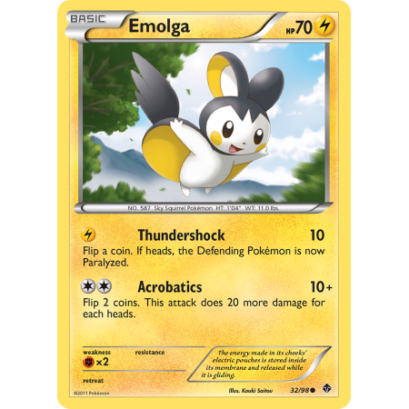 Emolga (Reverse Holo)