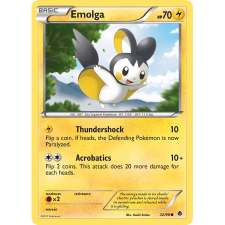 Emolga (Reverse Holo)