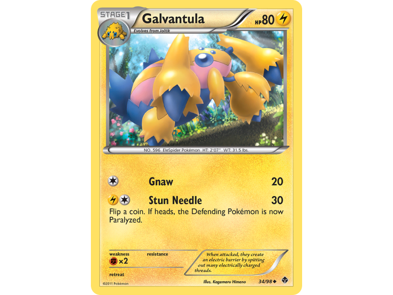 Galvantula (Reverse Holo)