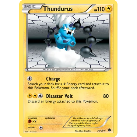 Thundurus (Reverse Holo)