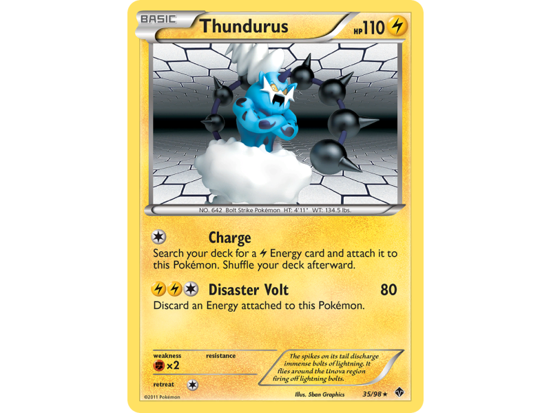 Thundurus (Reverse Holo)