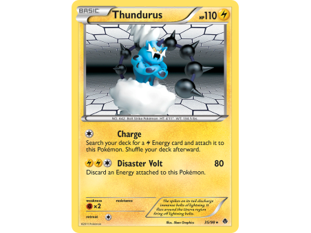 Thundurus (Reverse Holo)