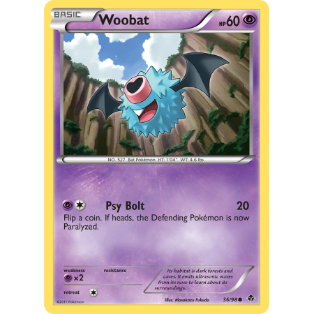 Woobat (Reverse Holo)