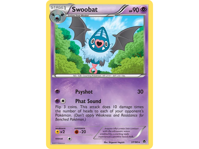 Swoobat (Reverse Holo)