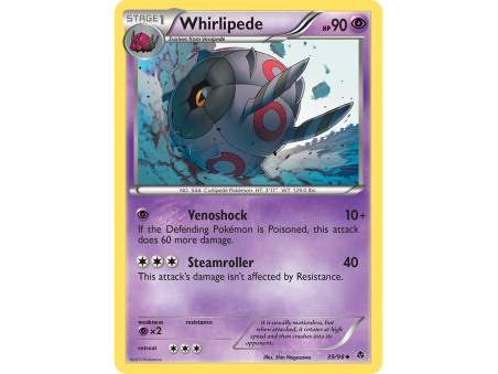 Whirlipede (Reverse Holo)