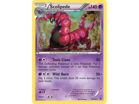 Scolipede (Reverse Holo)
