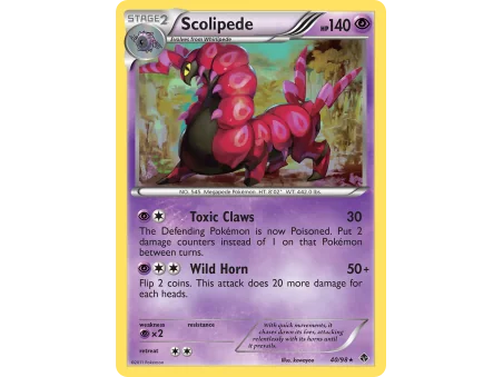 Scolipede (Reverse Holo)