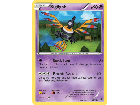 Sigilyph (Reverse Holo)