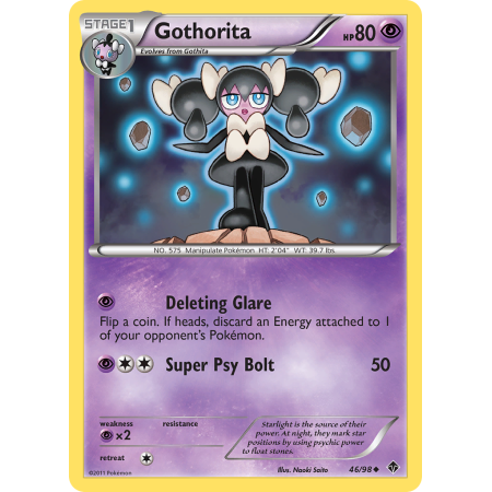 Gothorita (Reverse Holo)