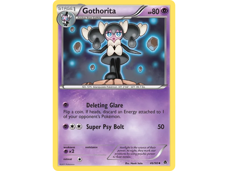 Gothorita (Reverse Holo)