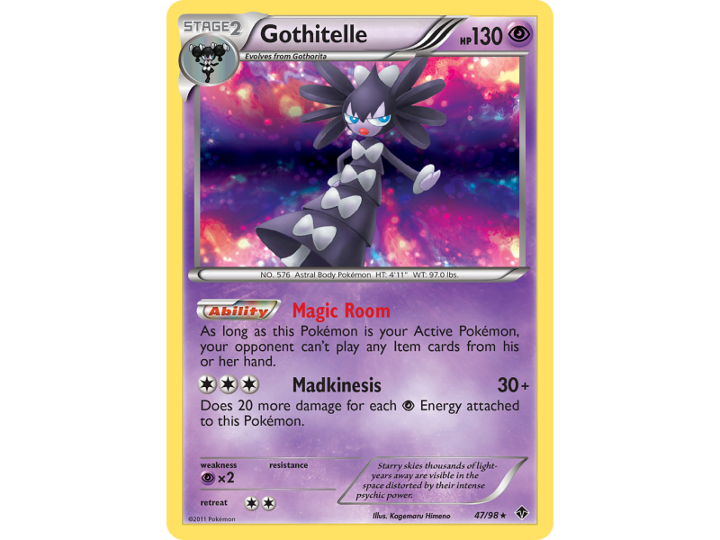 Gothitelle (Reverse Holo)