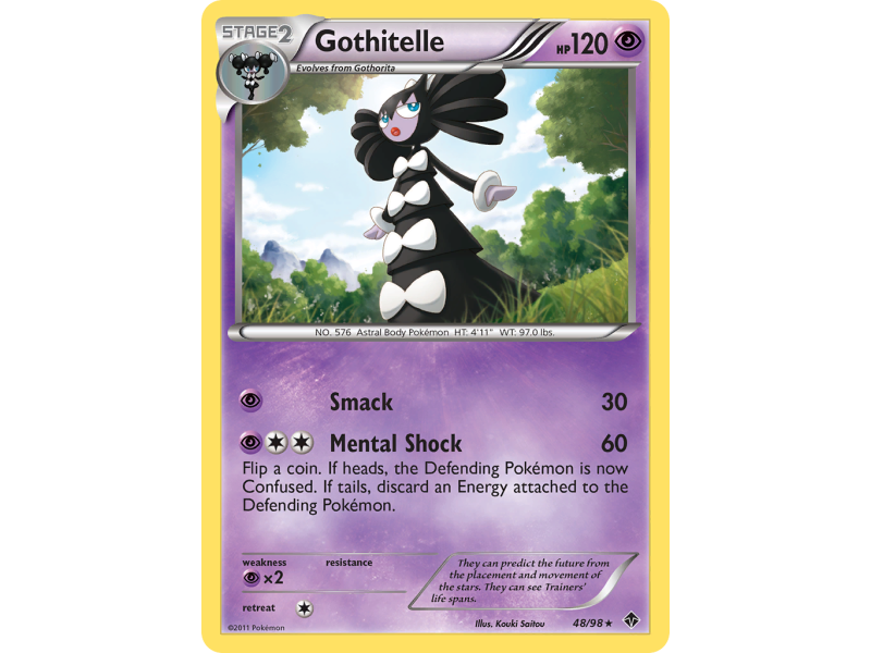 Gothitelle (Reverse Holo)