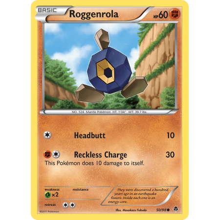 Roggenrola (Reverse Holo)