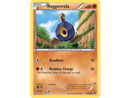Roggenrola (Reverse Holo)