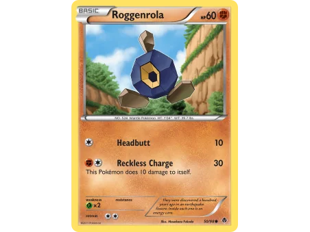Roggenrola (Reverse Holo)
