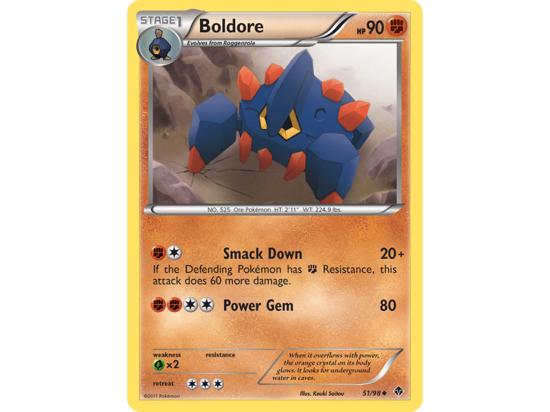 Boldore (Reverse Holo)