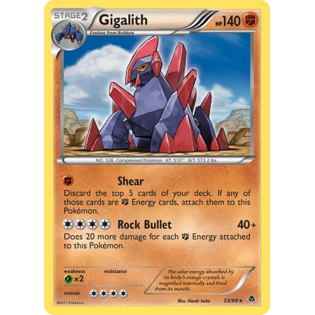Gigalith (Reverse Holo)