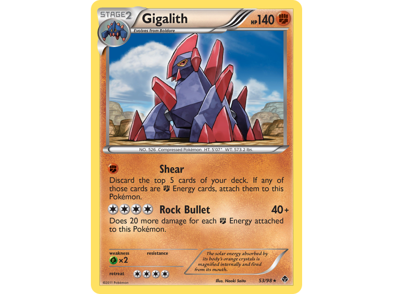 Gigalith (Reverse Holo)