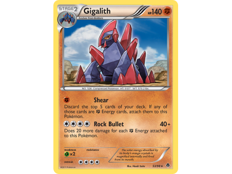 Gigalith (Reverse Holo)