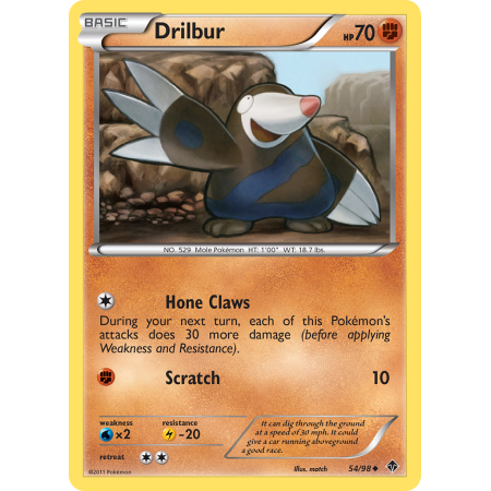 Drilbur (Reverse Holo)