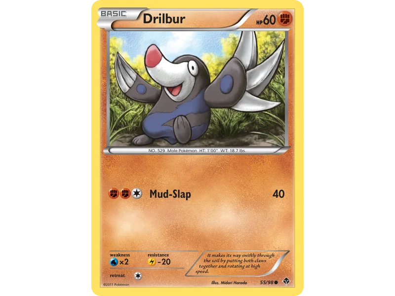 Drilbur (Reverse Holo)