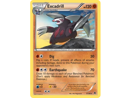 Excadrill (Reverse Holo)
