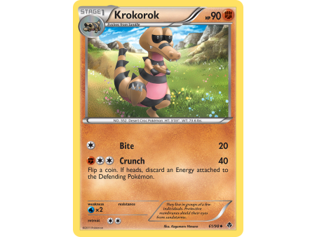 Krokorok (Reverse Holo)