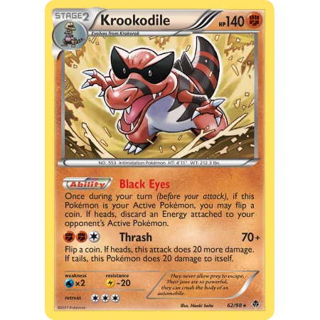 Krookodile (Reverse Holo)