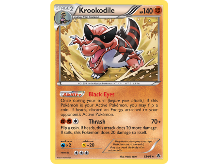 Krookodile (Reverse Holo)
