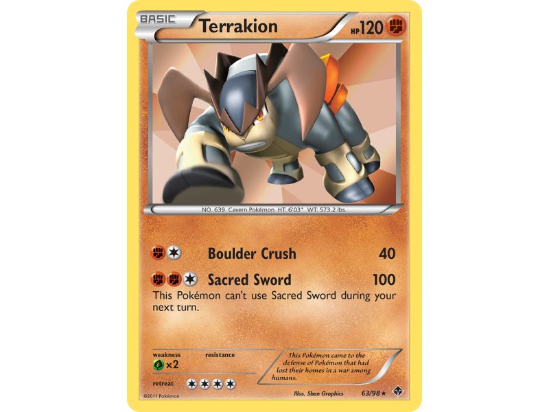 Terrakion (Holo)