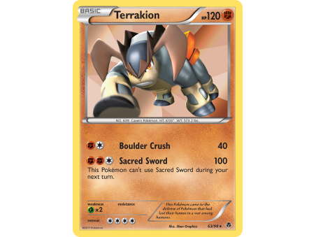 Terrakion (Reverse Holo)