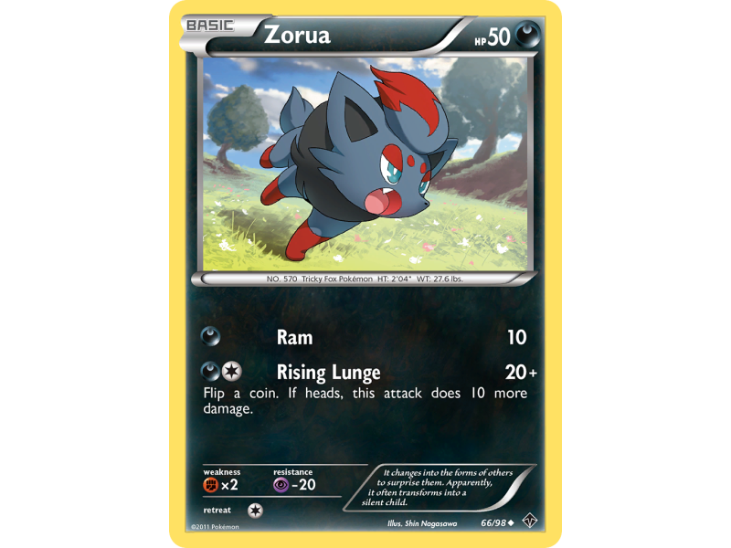 Zorua (Reverse Holo)